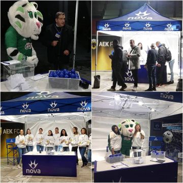 H Nova σε άμεση επαφή με τους φιλάθλους  στα μεγάλα ντέρμπι!