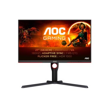 AGON by AOC κάνει το MiniLED gaming προσιτό σε όλους με τη νέα AOC GAMING Q27G3XMN/BK