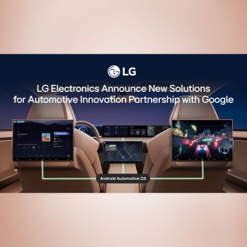Η LG ELECTRONICS ΑΝΑΚΟΙΝΩΝΕΙ ΝΕΕΣ ΛΥΣΕΙΣ ΣΤΟ ΠΛΑΙΣΙΟ ΤΗΣ ΣΥΝΕΡΓΑΣΙΑΣ ΤΗΣ ΜΕ ΤΗΝ GOOGLE ΓΙΑ ΚΑΙΝΟΤΟΜΙΑ ΣΤΟΝ ΤΟΜΕΑ ΤΗΣ ΑΥΤΟΚΙΝΗΤΟΒΙΟΜΗΧΑΝΙΑΣ