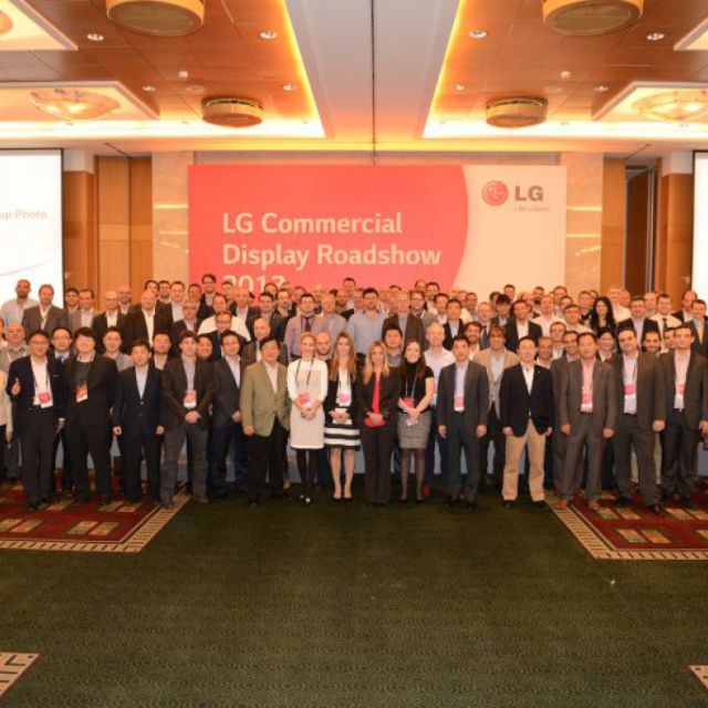 Ολοκληρώθηκε το 2013 LG Commercial Display Roadshow