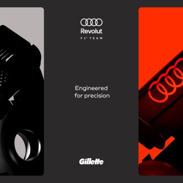 Η AUDI REVOLUT F1 TEAM ΚΑΛΩΣΟΡΙΖΕΙ ΤΗ GILLETTE ΩΣ ΕΠΙΣΗΜΟ ΣΥΝΕΡΓΑΤΗ