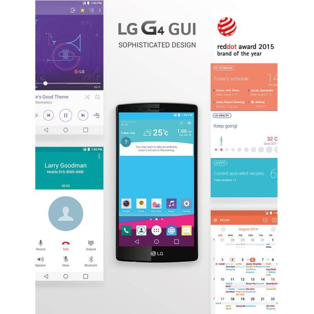 H LG βραβεύτηκε ως ‘BRAND OF THE YEAR 2015’ στα RED DOT AWARDS