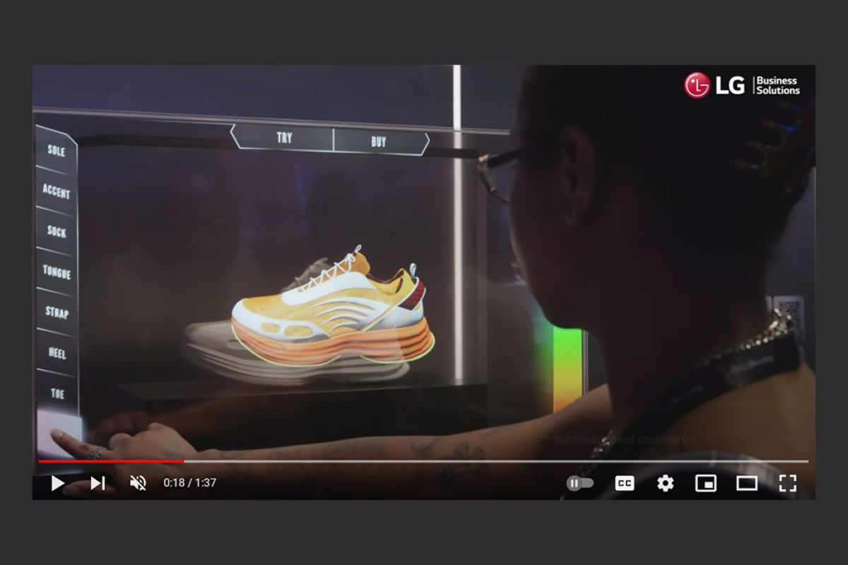 Η επαναστατική διάφανη LG OLED οθόνη φέρνει ψηφιακές εμπειρίες στον πραγματικό κόσμο