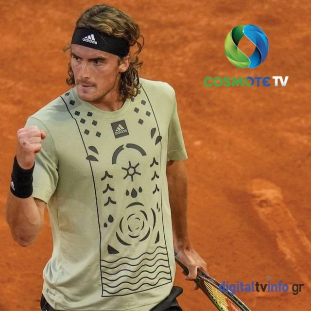 Αποκλειστικά στην COSMOTE TV ο αγώνας Τσιτσιπά – Ζβέρεφ για τον τελικό του ATP Masters 1000 Mutua Madrid Open