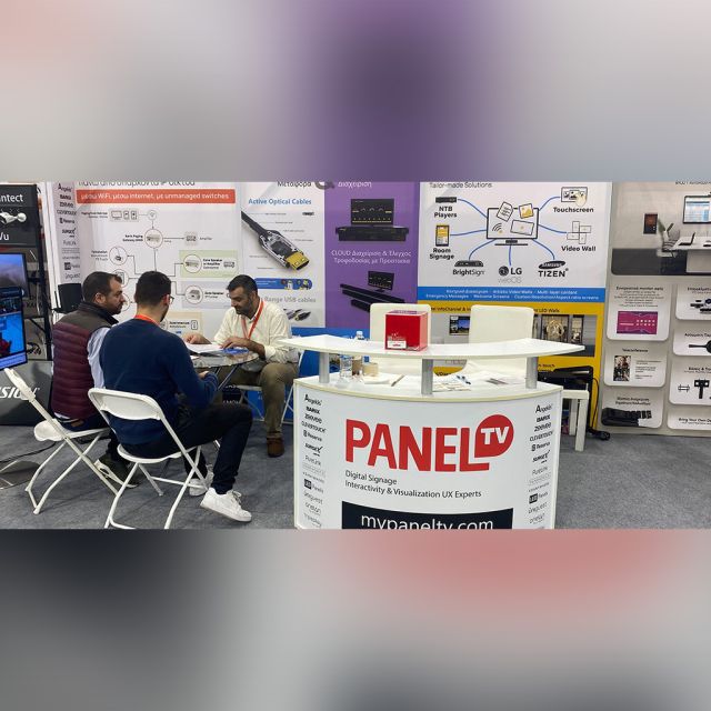 Η Panel TV μαγνήτισε τους επαγγελματίες στην Athens Electronix 2024