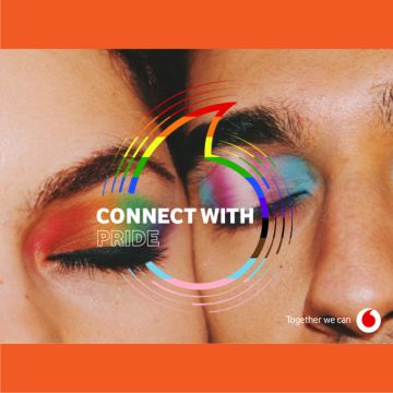 Connect With Pride: Ηχηρό μήνυμα της Vodafone στο Athens Pride 2023