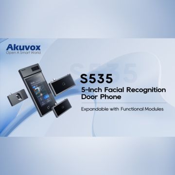 Akuvox S535. Η είσοδος ως εμπειρία ασφάλειας, αισθητικής και ελέγχου
