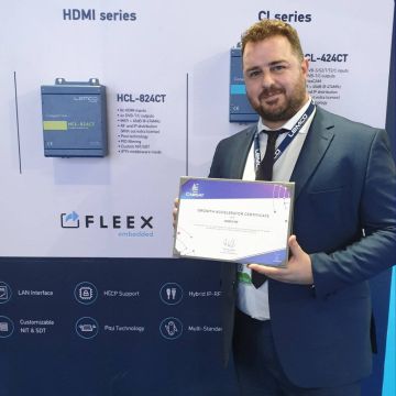 Βραβείο "Growth Accelerator Certificate" για τη Lemco στην Cabsat