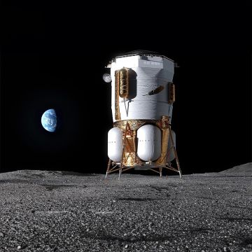 Η Blue Origin παρουσίασε το τριώροφο όχημα προσεδάφισης Blue Moon