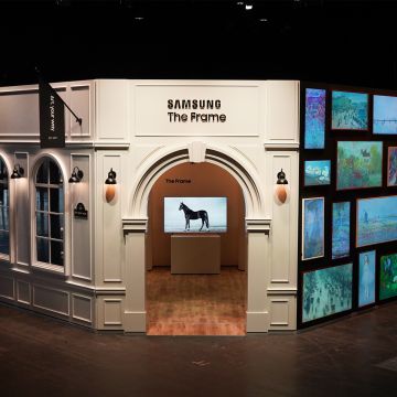 Η τηλεόραση The Frame της Samsung, στη Διεθνή Έκθεση Art Basel 2024