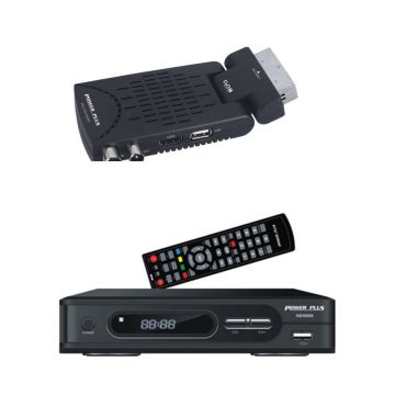 Power Plus MPEG4 HD επίγειοι ψηφιακοί δέκτες