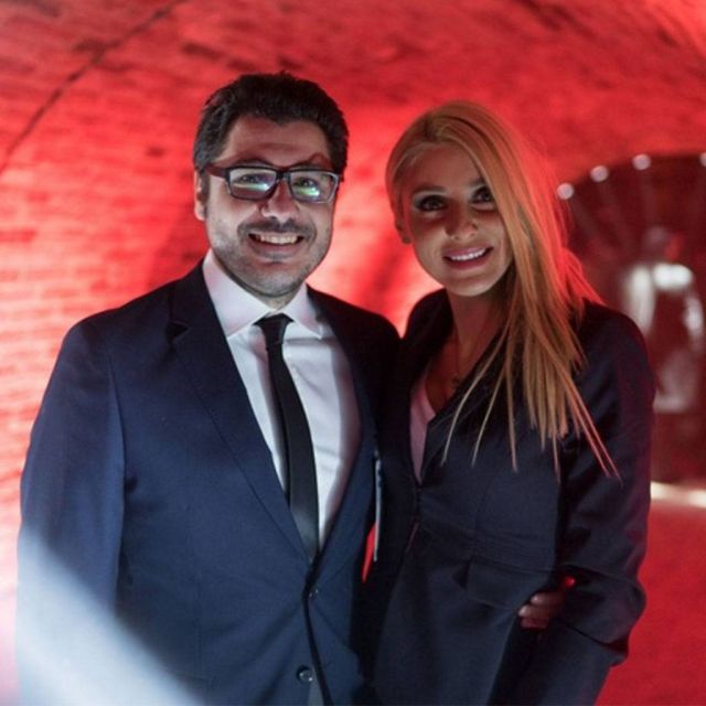 Η Μαρία Φραγκάκη και ο Λάμπρος Κωνσταντάρας στον Party104FM