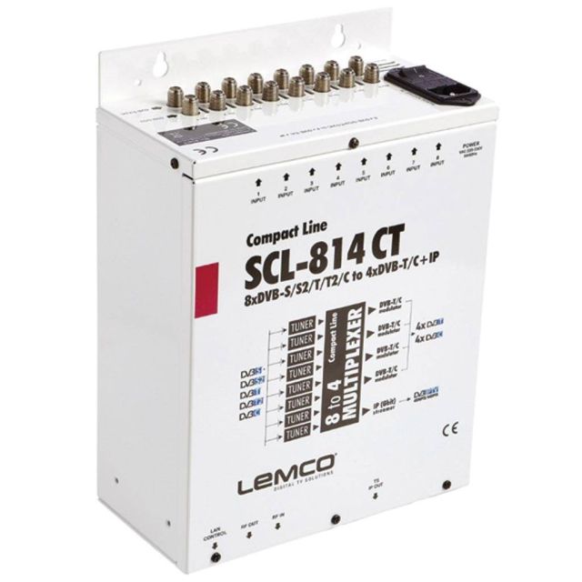 LEMCO Compact Line Headends SCL-814 CT, SCL-414 CT, HCL-804 CT