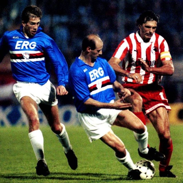 Η… κολεγιά Μπάγεβιτς και Μπόσκοφ το ’90 πριν τα ματς του Ολυμπιακού