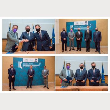 Μνημόνιο Συνεργασίας μεταξύ Περιφέρειας Ν. Αιγαίου, Cisco και ΟΝΕΧ, με σκοπό τη δημιουργία Διεθνούς Κέντρου Θαλάσσιας Τεχνολογίας & Καινοτομίας