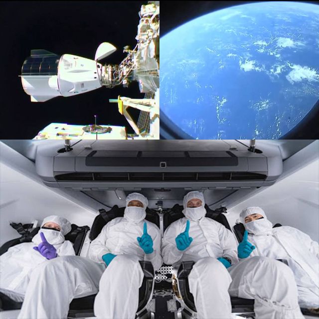 SpaceX και NASA έγραψαν ιστορία: Στο Διάστημα με 4 αστροναύτες το Crew-1 Dragon «Resilience»