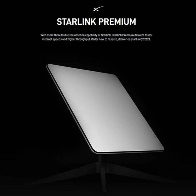 Μηνιαία «premium» συνδρομή $500 στην υπηρεσία Starlink ανακοίνωσε η SpaceX
