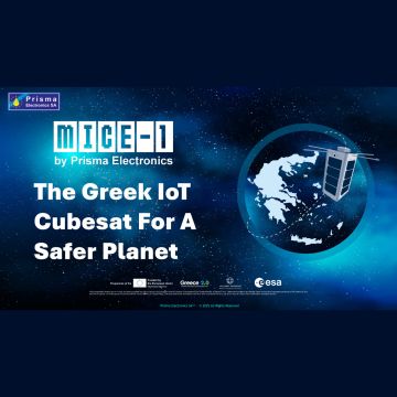 Η Ελλάδα σε νέα τροχιά: Παρουσίαση του Πρώτου Ελληνικού IoT Νανοδορυφόρου MICE-1