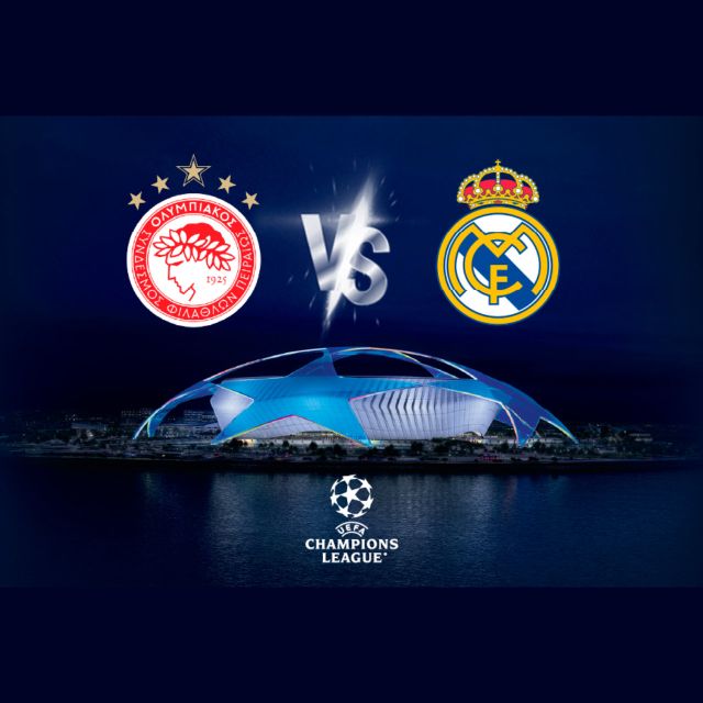 UCL: Ολυμπιακός – Ρεάλ Μαδρίτης στο MEGA