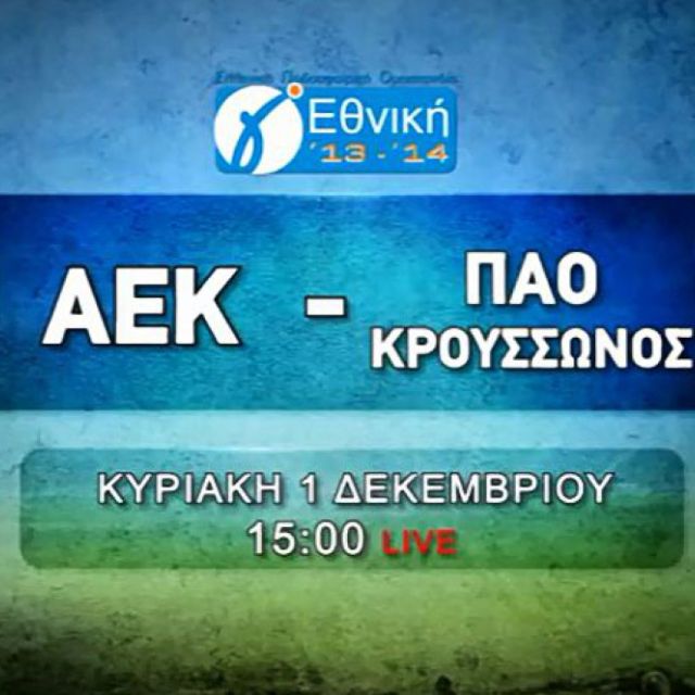 Οι αγώνες της ΑΕΚ στα κανάλια Novasports