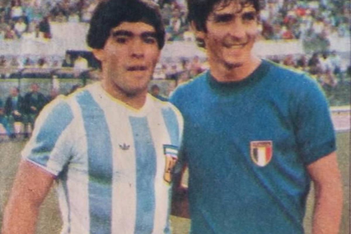 Οταν ο Ρόσι συνάντησε τον Μαραντόνα