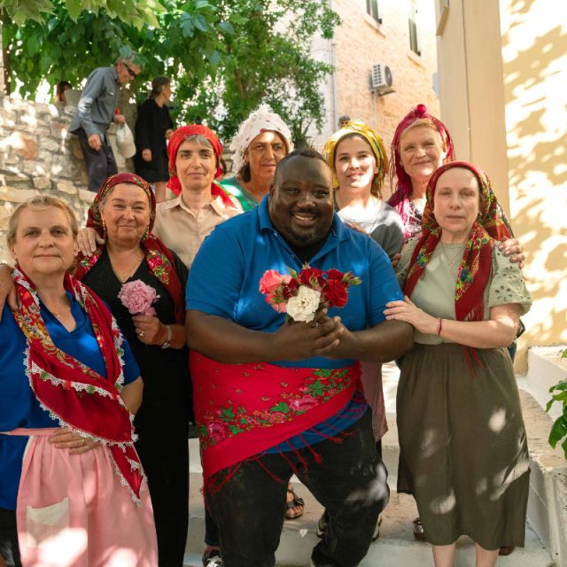 «Φτάσαμε» με τον Ζερόμ Καλούτα στο παραδεισένιο Μεγανήσι