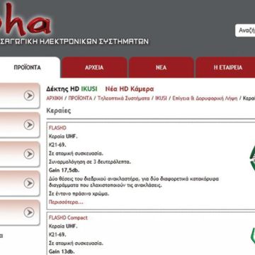 Η Ikusi στο site της Alpha Ltd.
