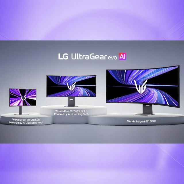 LG: Η UltraGear evo επαναπροσδιορίζει το 5Κ gaming με την πρώτη στον κόσμο τεχνολογία AI Upscaling