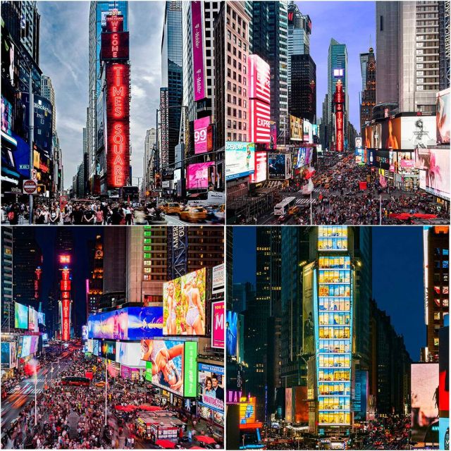 Η Samsung Εγκαθιστά Νέες LED Οθόνες στην Καρδιά της Times Square, στη Νέα Υόρκη