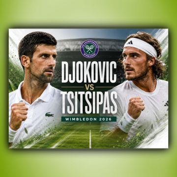 Wimbledon στη Nova: Tσιτσιπάς VS Djokovic στο Novasports Prime