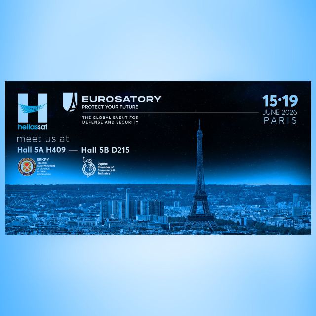 Η HELLAS SAT στην Eurosatory 2026