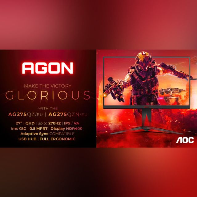 <strong>Η 5η γενιά </strong><strong>gaming</strong><strong> οθονών της </strong><strong>AGON</strong><strong> επεκτείνεται σε οθόνες εξοπλισμένες με </strong><strong>Fast</strong><strong> </strong><strong>IPS</strong><strong>–</strong><strong>QD</strong><strong> και </strong><strong>VA</strong><strong> </strong><strong>panels</strong><strong></strong>
