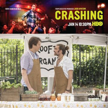 «Crashing II»: Και ο δεύτερος κύκλος της κωμικής σειράς της HBO αποκλειστικά στη Nova!