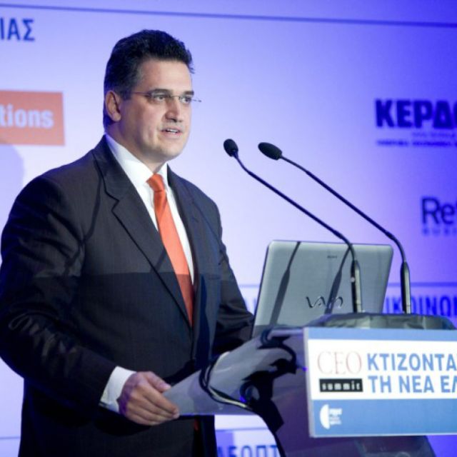 Ο Διευθύνων Σύμβουλος του Ομίλου Forthnet, κ. Πάνος Παπαδόπουλος, στο CEO summit 2012