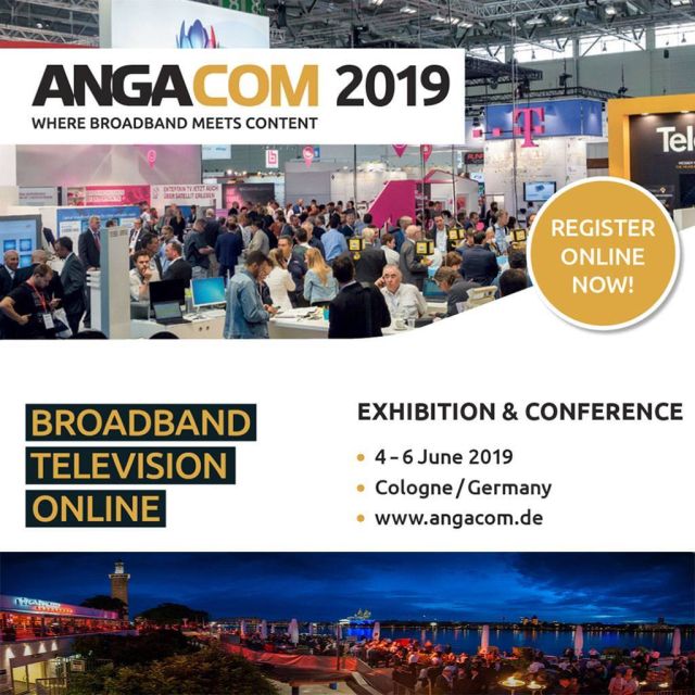 Η ANGA COM 2019 με 500 εκθέτες και με νέα εφαρμογή ANGA COM App