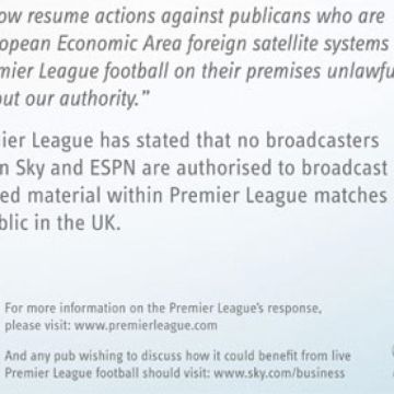 Απειλεί η Premier League τις pubs