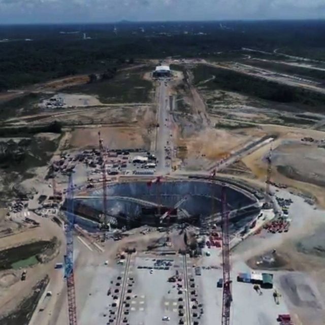 Σε εξέλιξη οι εργασίες κατασκευής της βάσης εκτόξευσης των Ariane 6