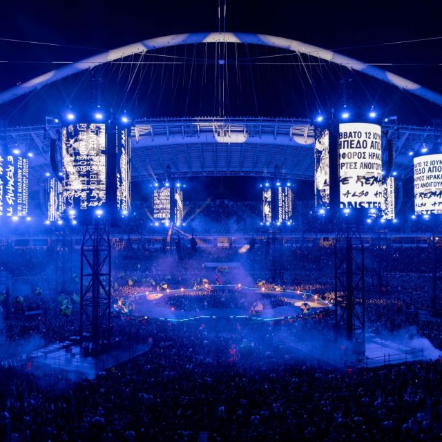 Πάνω από 90.000 θεατές στην «επική» συναυλία των Metallica στο ΟΑΚΑ με Αποκλειστικό Χορηγό την COSMOTE TELEKOM