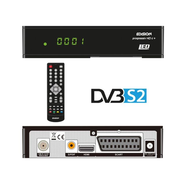 Νέος EDISION Progressiv HD Nano plus LED, με SCART!
