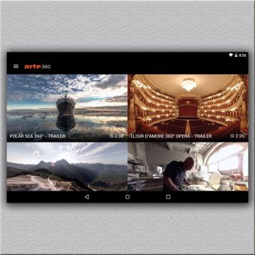 To Arte δίνει στην κυκλοφορία app για βίντεο 360° και εικονικής πραγματικότητας