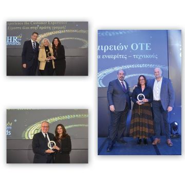 Σημαντικές διακρίσεις και φέτος για τον Όμιλο ΟΤΕ στα βραβεία HR Awards 2016