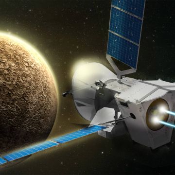 Βίντεο από το πέρασμα της διαστημικής αποστολής BepiColombo από τον ελληνικό ουρανό