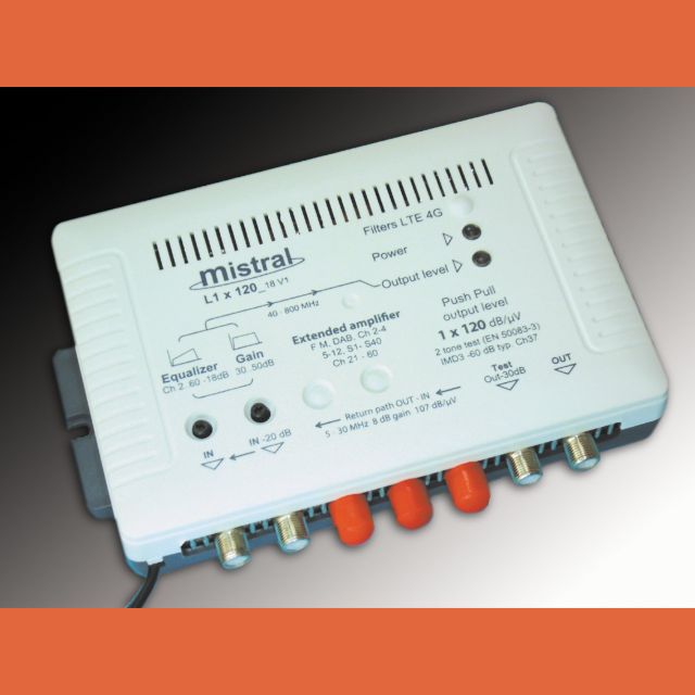 Τα νέα της Mistral: Οδηγίες για μια καλή εγκατάσταση: Ενισχυτής γραμμής L1x120