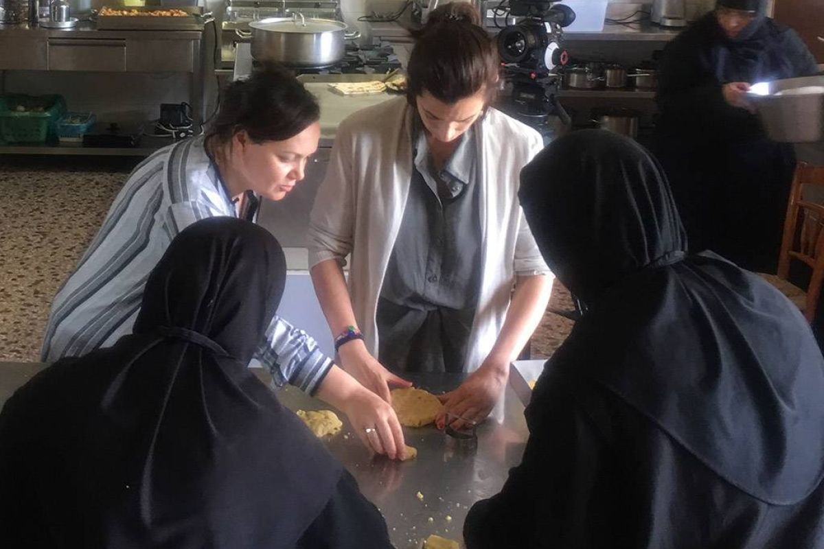 H «Κουζίνα του Θεού» στην Ιερά Μονή Τιμίου Σταυρού