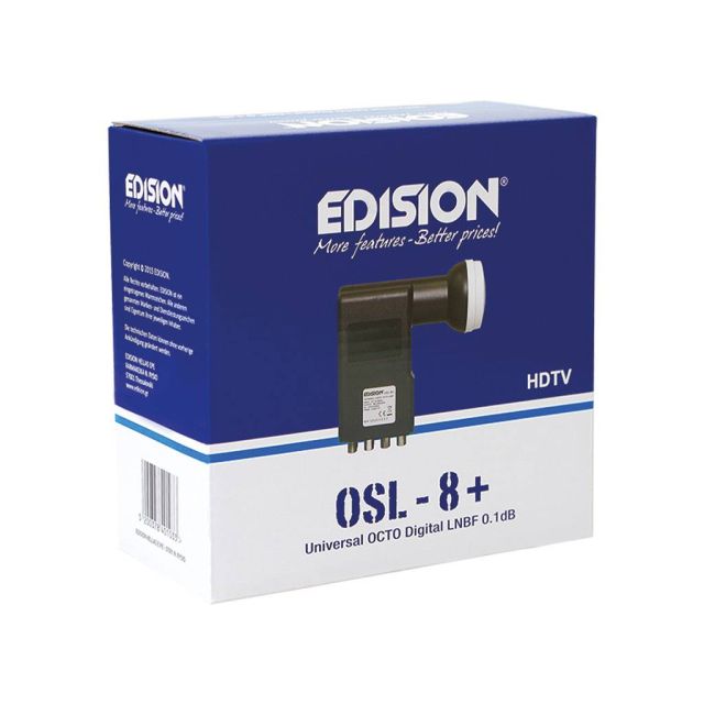 Νέες Συσκευασίες προϊόντων στα Edision LNB