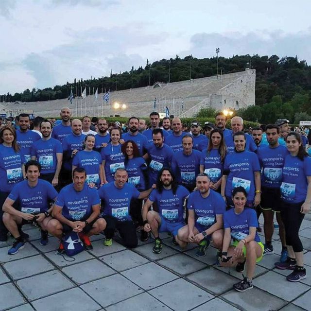 Λάμψη πρωτιάς για τη «Novasports Running Team» στο Νυχτερινό Αγώνα Δρόμου «Lighting up Athens»!