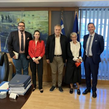 Η Vodafone Ελλάδας, σε συνεργασία με το ΕΛΙΑΜΕΠ, παρουσίασε στον Διοικητή της Εθνικής Αρχής Κυβερνοασφάλειας πλέγμα προτεινόμενων πολιτικών για την κυβερνοασφάλεια