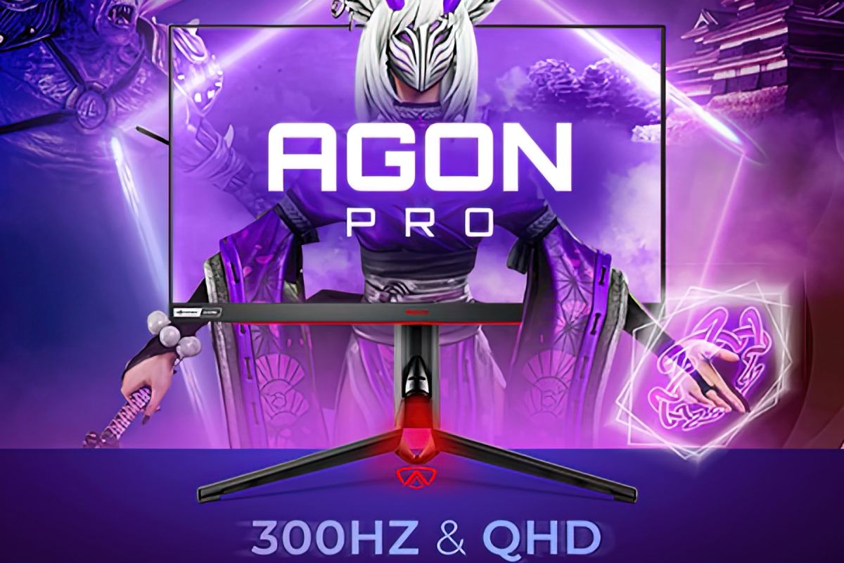 Απίστευτη FPS gaming οθόνη με QHD και 300 Hz: AGON PRO AG274QS