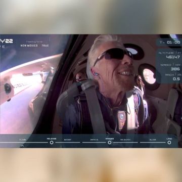 Αυτό που πάντα ονειρευόταν: Ο Μπράνσον έφτασε στο διάστημα