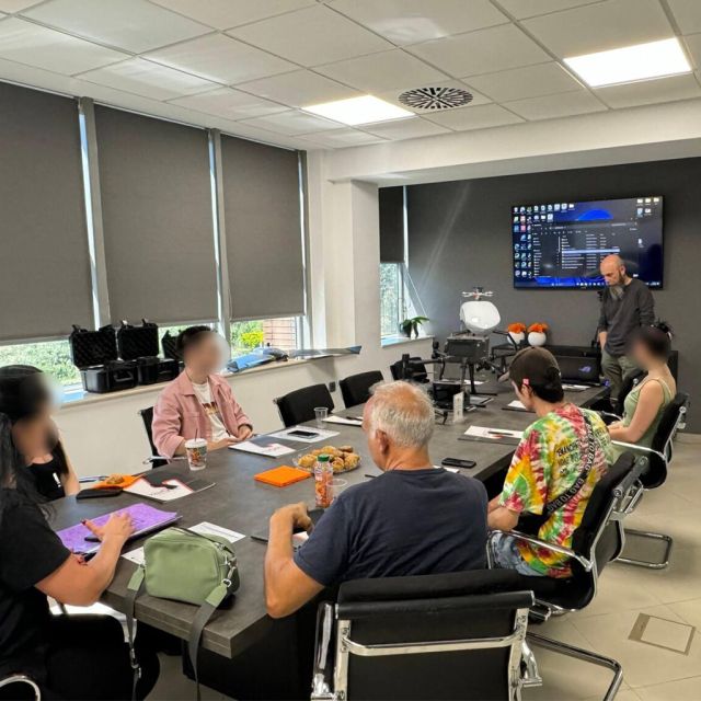 Επιμόρφωση μαθητών του ΕΠΑΛ Λαγκαδά στη χρήση drone απο την GeoSense